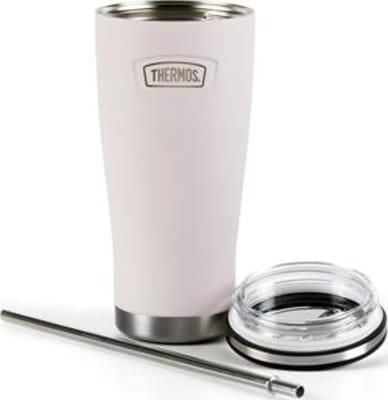 Thermos Bleikt Stál ferðaglas m. röri 710ml (4)