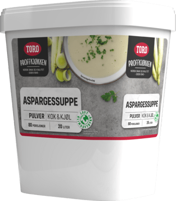 Toro Aspassúpa eldað&kælt 20L 0,9kg 80sk duft (3)