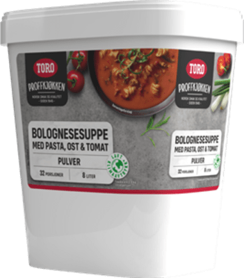 Toro Bolognes súpa m/pasta,ost 8L 1,1kg 32sk (3)