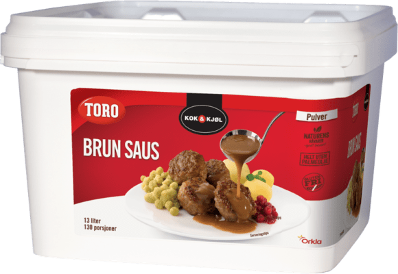 Toro brún sósa 13ltr 0,7kg