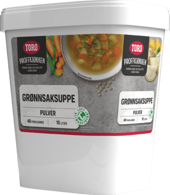 Toro Grænmetissúpa 10L 0,6kg 40sk duft (3)