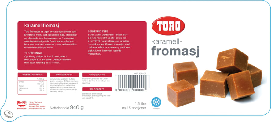 Toro Karamellufrómas 1,5L – 15 skammtar (8)