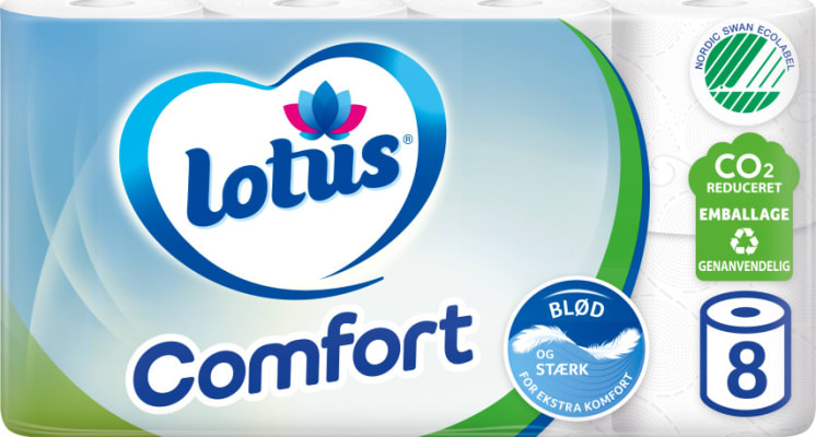 Lotus Comfort WC pappír 7x8stk