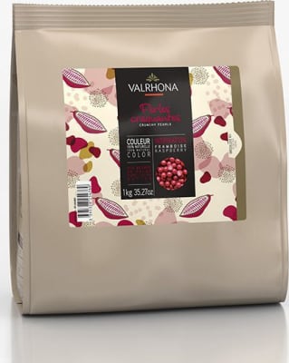 Valrhona kúlur Crunchy Hindberja 1kg (9)
