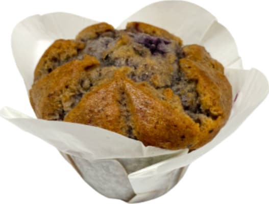 Vegan muffins bláberja