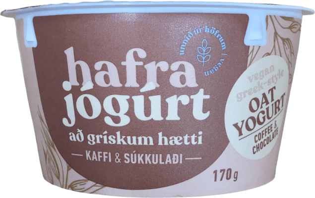 Vera Örnudóttir Hafrajógúrt að grískum hætti Kaffi & súkkulaði 170 g
