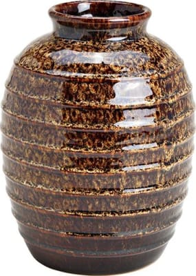 Wurm Vasi keramik 24cm brúnn