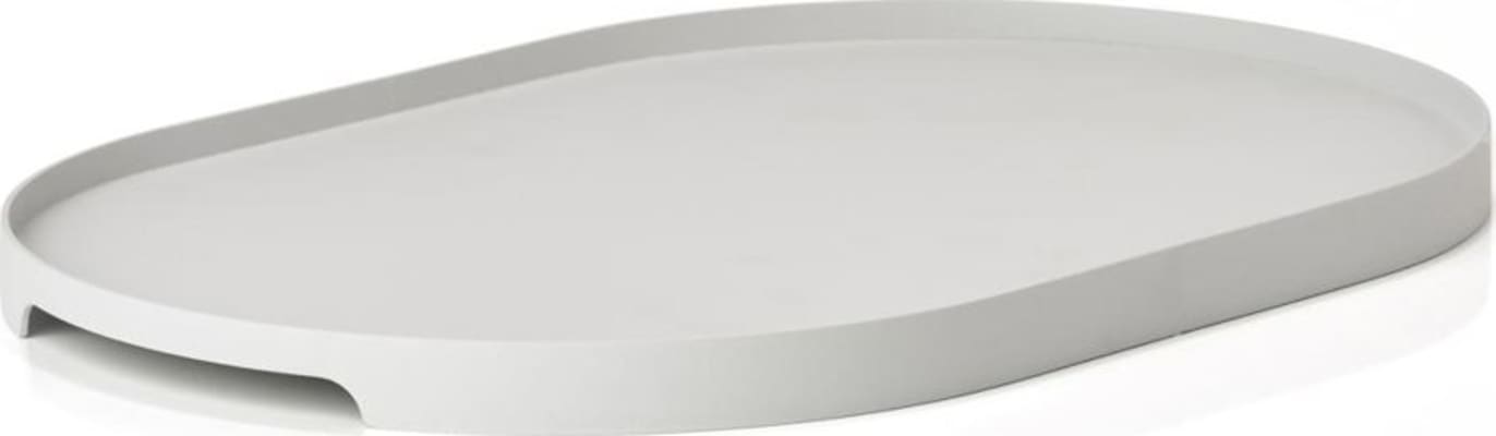 Zone Singles bakki oval 23cm warm grey