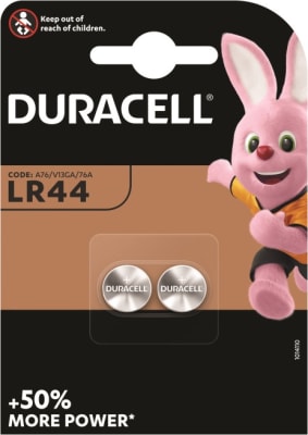 Duracell LR44 2stk - 1,5V Alkaline