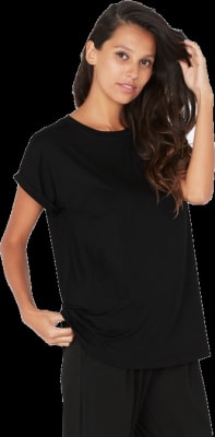 Boody Downtime Lounge Top Black str. XL