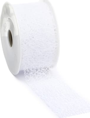 10mtr.CRISPY Borði 50mm. White (4)