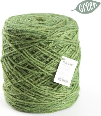 470mtr.Flaxcord Snúrur 4mm. Spring Green
