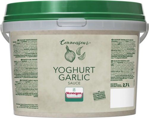 Verstegen Yogurt-garlic sósa 2,7 L/stk