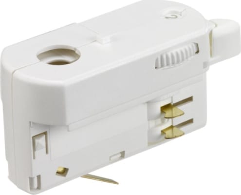 Innátengi fyrir lampa í 3 línu braut Hvítt GA69-3