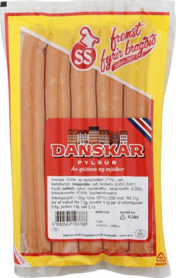 SS danskar pylsur 5 stk