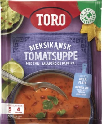 Toro súpa mexikó með tómat