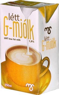 ms G-mjólk létt 250 ml