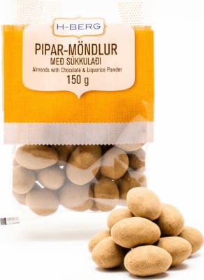 H-Berg piparmöndlur 150 gr