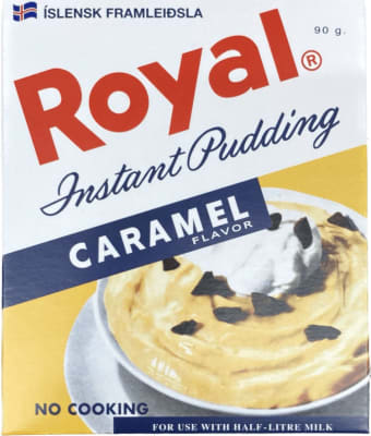 Royal búðingur karamellu 90 gr