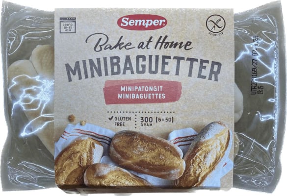 Semper mini baguetter 300 gr