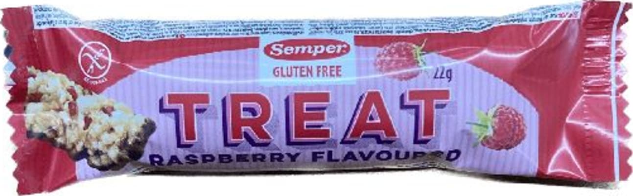 Semper raspberry bar 22 gr