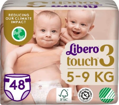 Libero touch 3 48 stk 4-8 kg