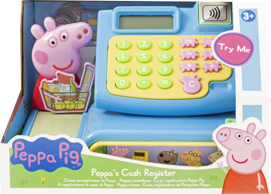 Peppa Pig Búðarkassi m/fylgihlutum