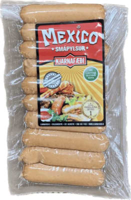 K.f pylsur mexíkó pylsur 220 gr