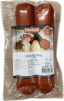 K.f kindabjúgu 2 stk 420 gr