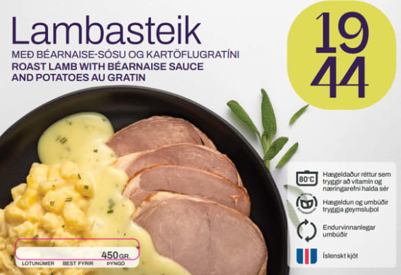 1944 Lamb bernaise m gratíni