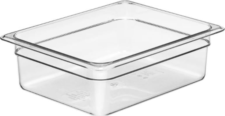 1/2 Plast gastrobakki 10 cm.