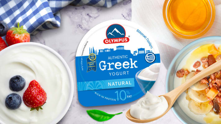 OLYMPUS GREEK YOGHURT 10%  150 gr x 4