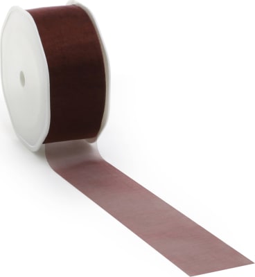 25mtr.VOILE Borði 38mm. Bordeaux