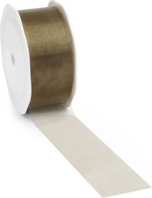 25mtr.VOILE Borði 38mm. Brown