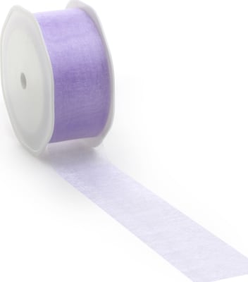 25mtr.VOILE Borði 38mm. Lila