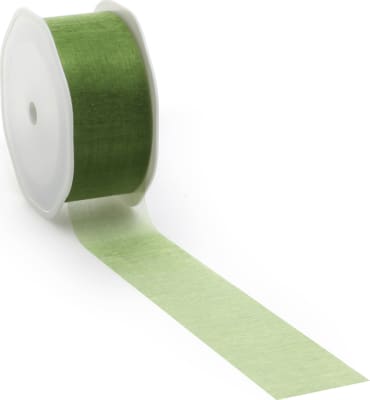25mtr.VOILE Borði 38mm. Spring Green