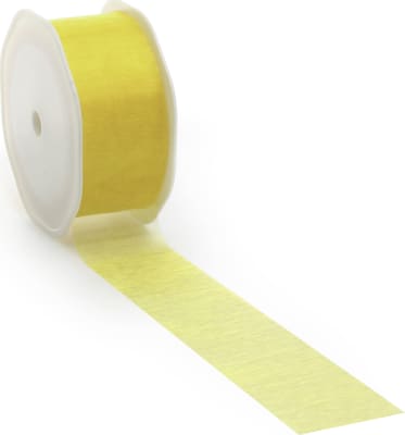 25mtr.VOILE Borði 38mm. Yellow