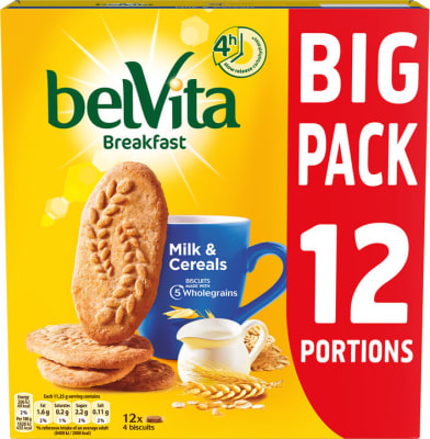 BELVITA BRKFST MLK & CRLS