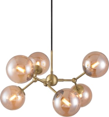Atom Large Ljósakróna Antík