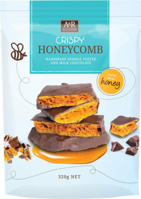 MILK CHOC HONEYCOMB BITES