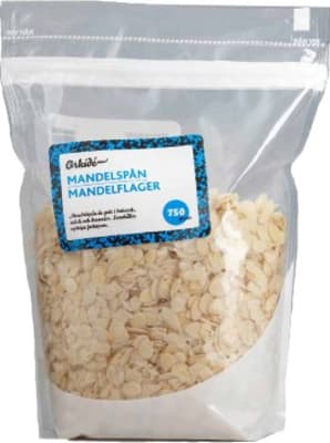 Möndluflögur 750g