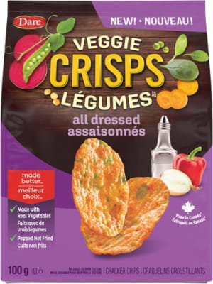 Veggie Crisps All Dressed 100G