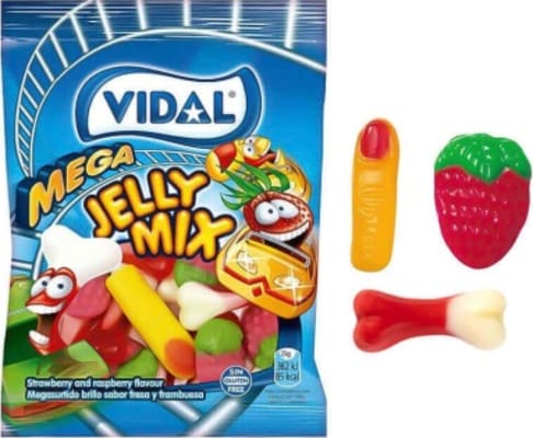 Vidal Mega Jelly Mix 90g