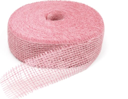 40mtr.SIZOBAND 5cm.Soft Bleikur (9)