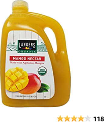 LANGERS ORGANIC MANGO JCE