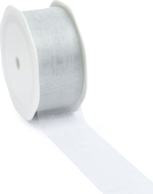 25mtr.VOILE Borði 38mm. Silfur