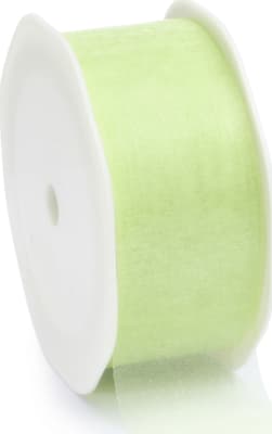 25mtr.VOILE Borði 38mm. Light Green