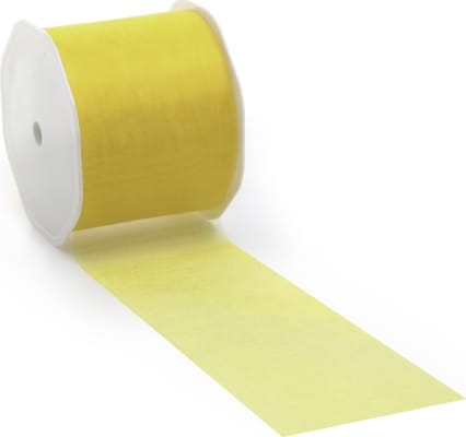 25mtr.VOILE Borði 70mm. Yellow