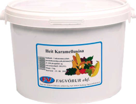 Karamellu Íssósa heit 5kg