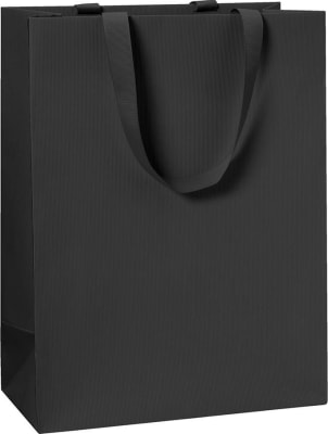 Gjafapoki-One Color Svart 23x13x30cm(6)